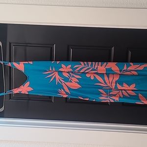 TROPICAL MAXI DRESS